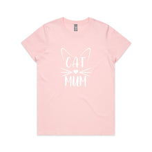 Load image into Gallery viewer, CAT MUM (whiskers + ears) Classic T-Shirt