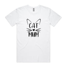 Load image into Gallery viewer, CAT MUM (whiskers + ears) Unisex T-Shirt