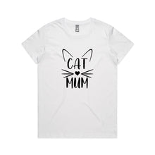 Load image into Gallery viewer, CAT MUM (whiskers + ears) Classic T-Shirt