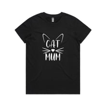 Load image into Gallery viewer, CAT MUM (whiskers + ears) Classic T-Shirt