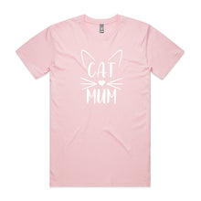 Load image into Gallery viewer, CAT MUM (whiskers + ears) Unisex T-Shirt