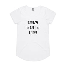 Load image into Gallery viewer, CRAZY CAT LADY Ladies T-Shirt