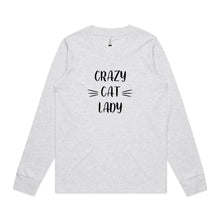 Load image into Gallery viewer, CRAZY CAT LADY Long Sleeve T-Shirt