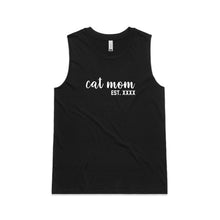 Load image into Gallery viewer, Cat Mom est. Ladies Tank