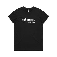 Load image into Gallery viewer, Cat Mom est. Classic T-Shirt