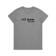 Load image into Gallery viewer, Cat Mom est. Classic T-Shirt