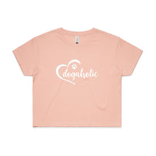 Load image into Gallery viewer, DOGAHOLIC Crop T-Shirt