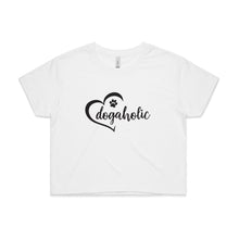 Load image into Gallery viewer, DOGAHOLIC Crop T-Shirt