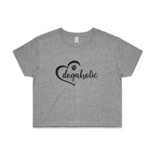 Load image into Gallery viewer, DOGAHOLIC Crop T-Shirt
