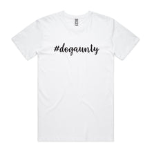 Load image into Gallery viewer, #dogaunty (thick cursive) Unisex T-Shirt