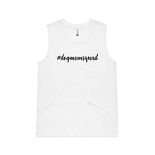 Load image into Gallery viewer, #dogmomsquad (thick cursive) Ladies Tank