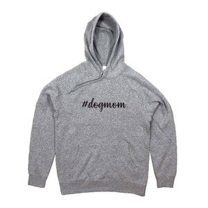 #dogmom (thick cursive) Hoodie