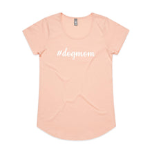 Load image into Gallery viewer, #dogmom (thick cursive) Ladies T-Shirt