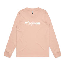 Load image into Gallery viewer, #dogmom (thick cursive) Long Sleeve T-Shirt