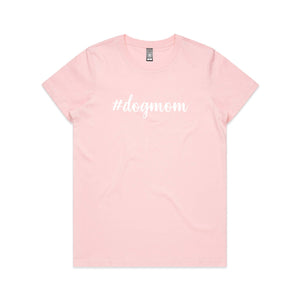 #dogmom (thick cursive) Classic T-Shirt