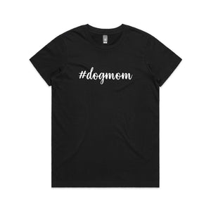 #dogmom (thick cursive) Classic T-Shirt