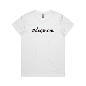 #dogmom (thick cursive) Classic T-Shirt