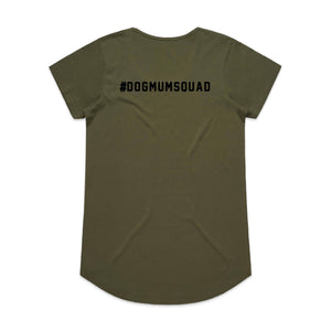 #DOGMUMSQUAD Ladies T-Shirt