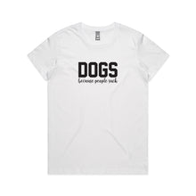 Load image into Gallery viewer, DOGS Because People Suck Classic T-Shirt