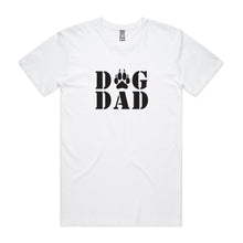 Load image into Gallery viewer, DOG DAD (paw print) T-Shirt