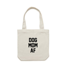 Load image into Gallery viewer, DOG MOM AF Luxe Tote Bag