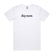 Load image into Gallery viewer, dog mom (thick cursive) Unisex T-Shirt