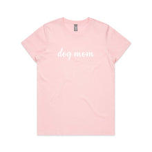 Load image into Gallery viewer, dog mom (thick cursive) Classic T-Shirt