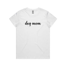 Load image into Gallery viewer, dog mom (thick cursive) Classic T-Shirt