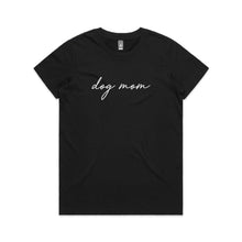 Load image into Gallery viewer, dog mom (thin cursive) Classic T-Shirt