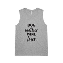 Load image into Gallery viewer, DOG Mother WINE Lover Ladies Tank