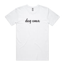Load image into Gallery viewer, dog oma (thick cursive) Unisex T-Shirt