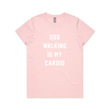 Load image into Gallery viewer, DOG WALKING IS MY CARDIO Classic T-Shirt