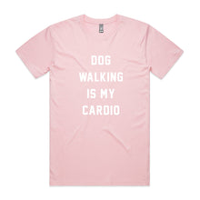 Load image into Gallery viewer, DOG WALKING IS MY CARDIO Unisex T-Shirt