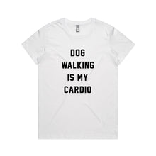 Load image into Gallery viewer, DOG WALKING IS MY CARDIO Classic T-Shirt
