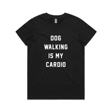 Load image into Gallery viewer, DOG WALKING IS MY CARDIO Classic T-Shirt