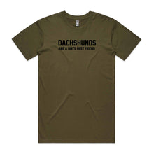 Load image into Gallery viewer, Dachshunds Are A Girl's Best Friend Unisex T-Shirt