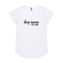 Load image into Gallery viewer, Dog Mom Est. Ladies T-Shirt