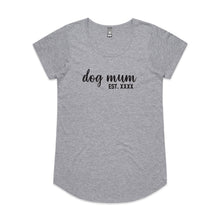 Load image into Gallery viewer, Dog Mum Est. Ladies T-Shirt