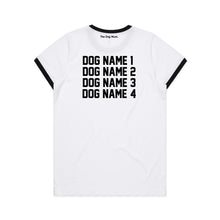 Load image into Gallery viewer, Dog Mum Est. Ringer T-Shirt