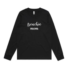 Load image into Gallery viewer, Breed Specific Dog Mom (thick cursive) Long Sleeve T-Shirt