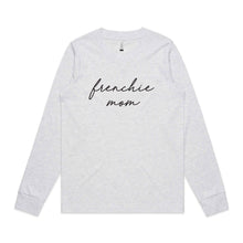 Load image into Gallery viewer, Breed Specific Dog Mom (thin cursive) Long Sleeve T-Shirt