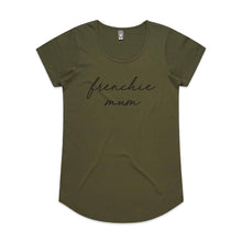 Load image into Gallery viewer, Breed Specific Dog Mum (thin cursive) Ladies T-Shirt
