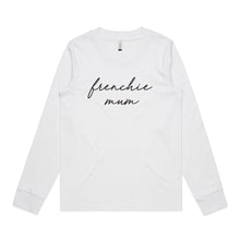 Load image into Gallery viewer, Breed Specific Dog Mum (thin cursive) Long Sleeve T-Shirt