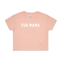 Load image into Gallery viewer, FUR MAMA Crop T-shirt