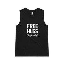 Load image into Gallery viewer, Free hugs (dogs only) Ladies Tank