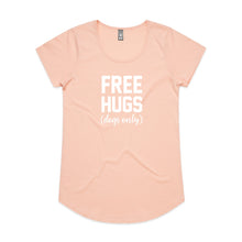 Load image into Gallery viewer, FREE HUGS (dogs only) Ladies T-Shirt