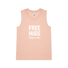 Load image into Gallery viewer, Free hugs (dogs only) Ladies Tank