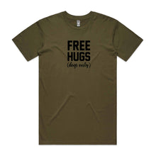 Load image into Gallery viewer, FREE HUGS (dogs only) Unisex T-Shirt