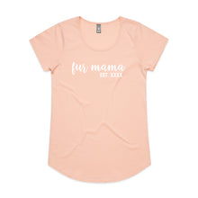 Load image into Gallery viewer, Fur Mama Est. Ladies T-Shirt