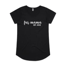 Load image into Gallery viewer, Fur Mama Est. Ladies T-Shirt